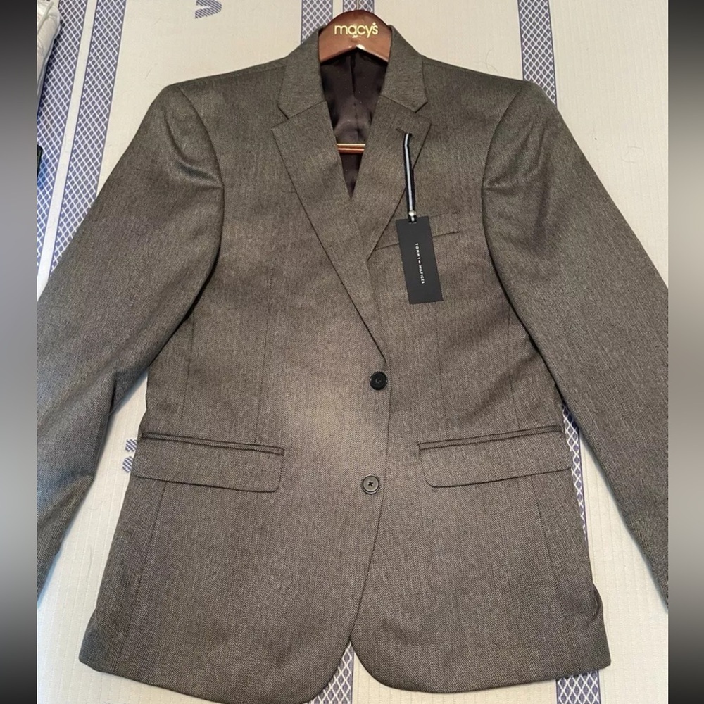 Tommy Hilfiger Gray Blazer